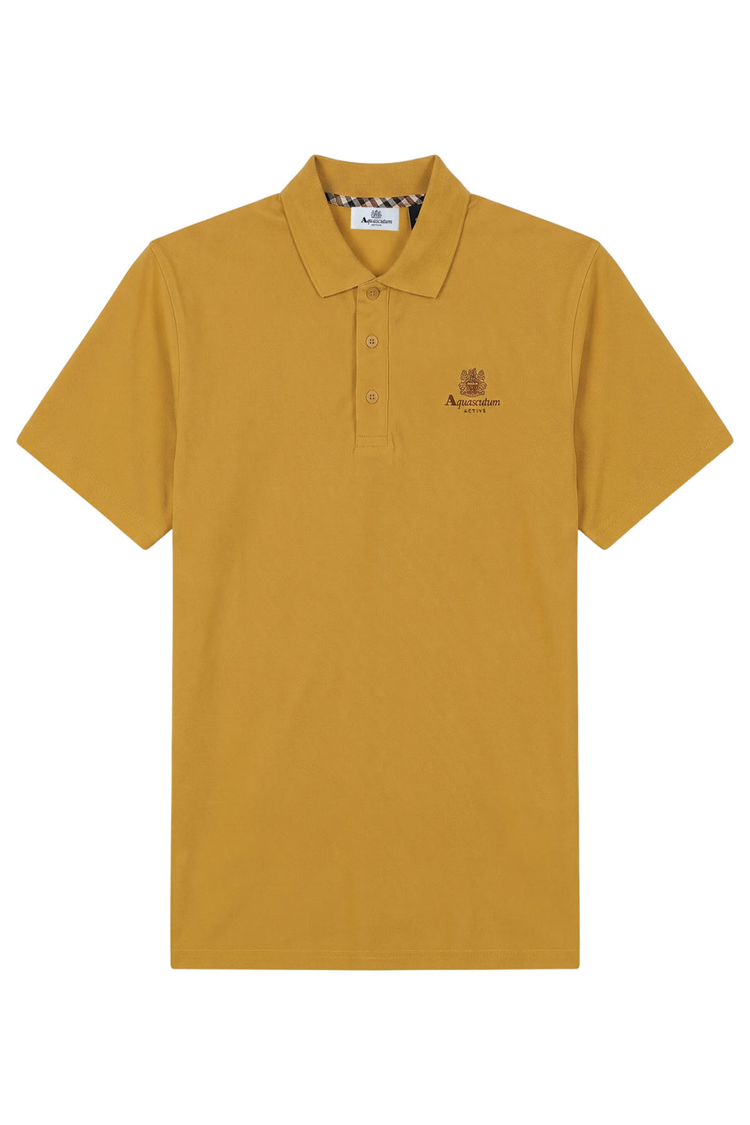 Cotton Pique Polo Shirt Chest Logo