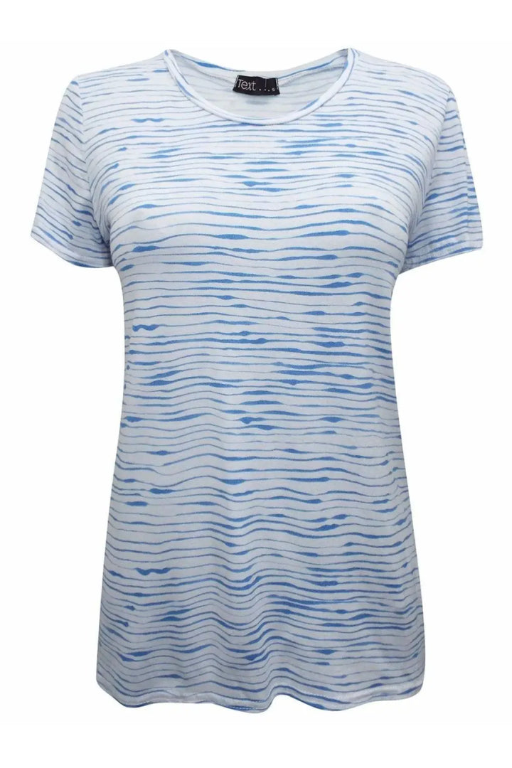 Abstract Striped T Shirt-Secret Label