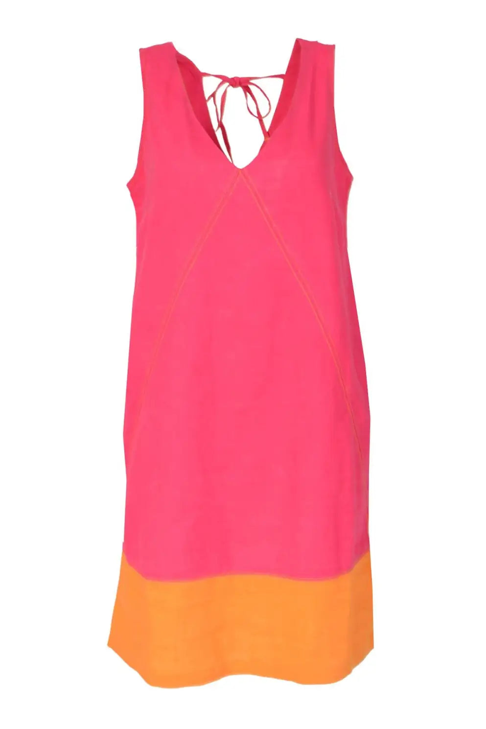 Secret Label Block Colour Linen Dress