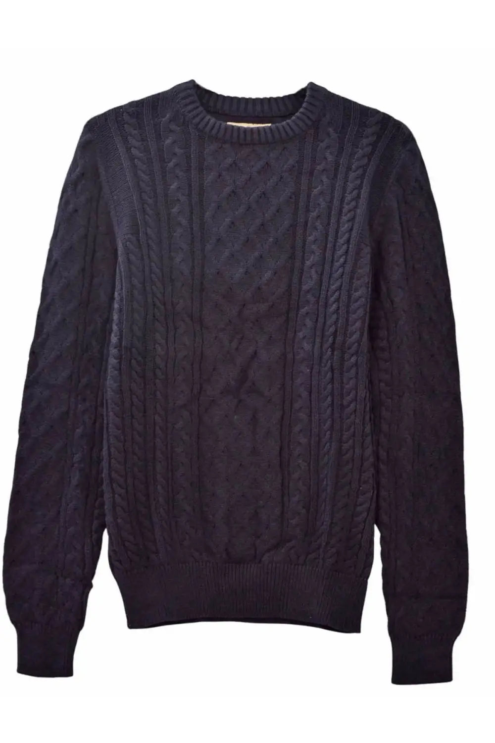 St john's bay cable 2025 knit sweater