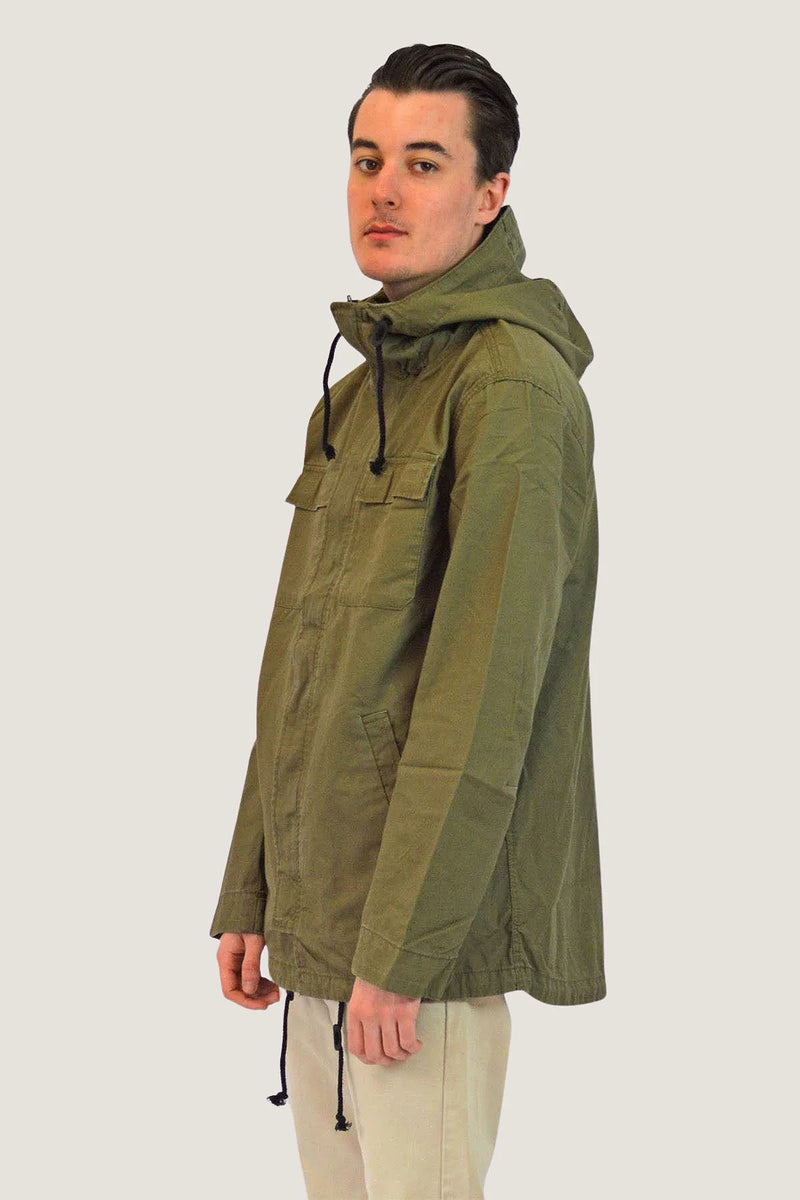 H&M Canvas Hooded Jacket