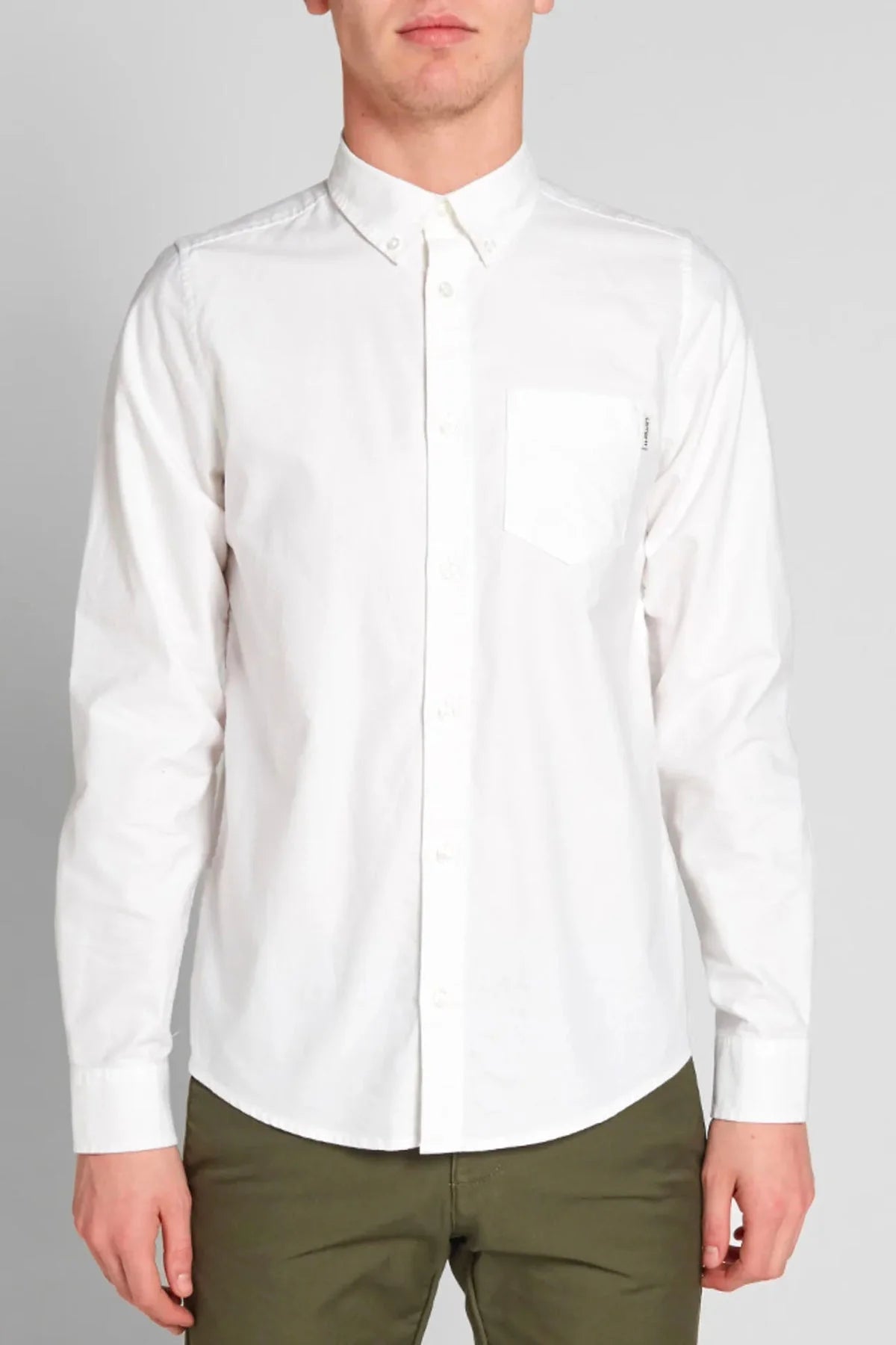 Carhartt WIP Rogers Oxford Shirt White / L