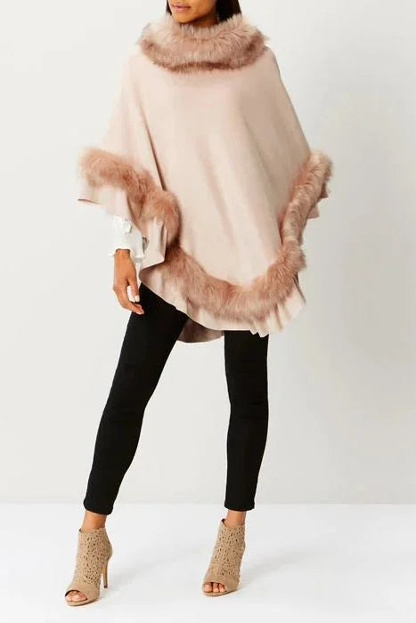 Coast faux fur cape discount