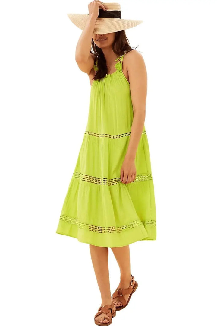 Cool Tiered Beach Dress Womens Dresses
