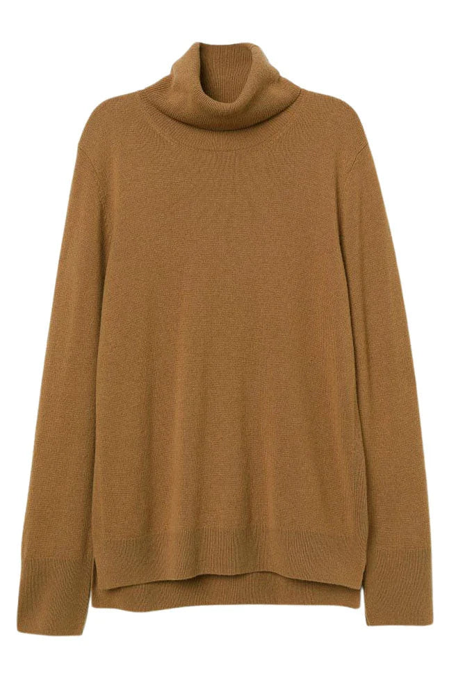 Cowl Neck Heavy Fine Knit Jumper Secret Label