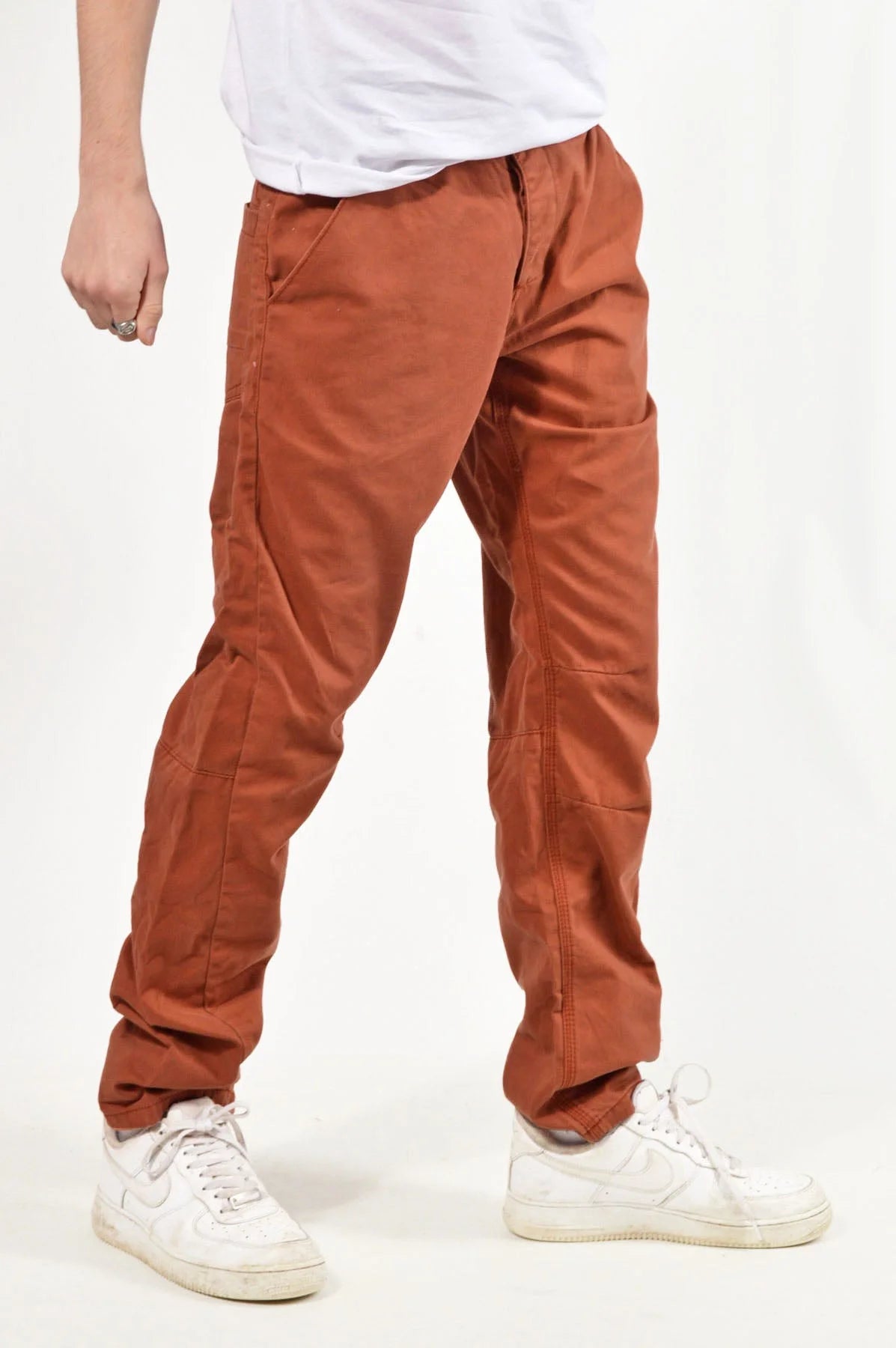 Crafted Twist Leg Chino Jeans