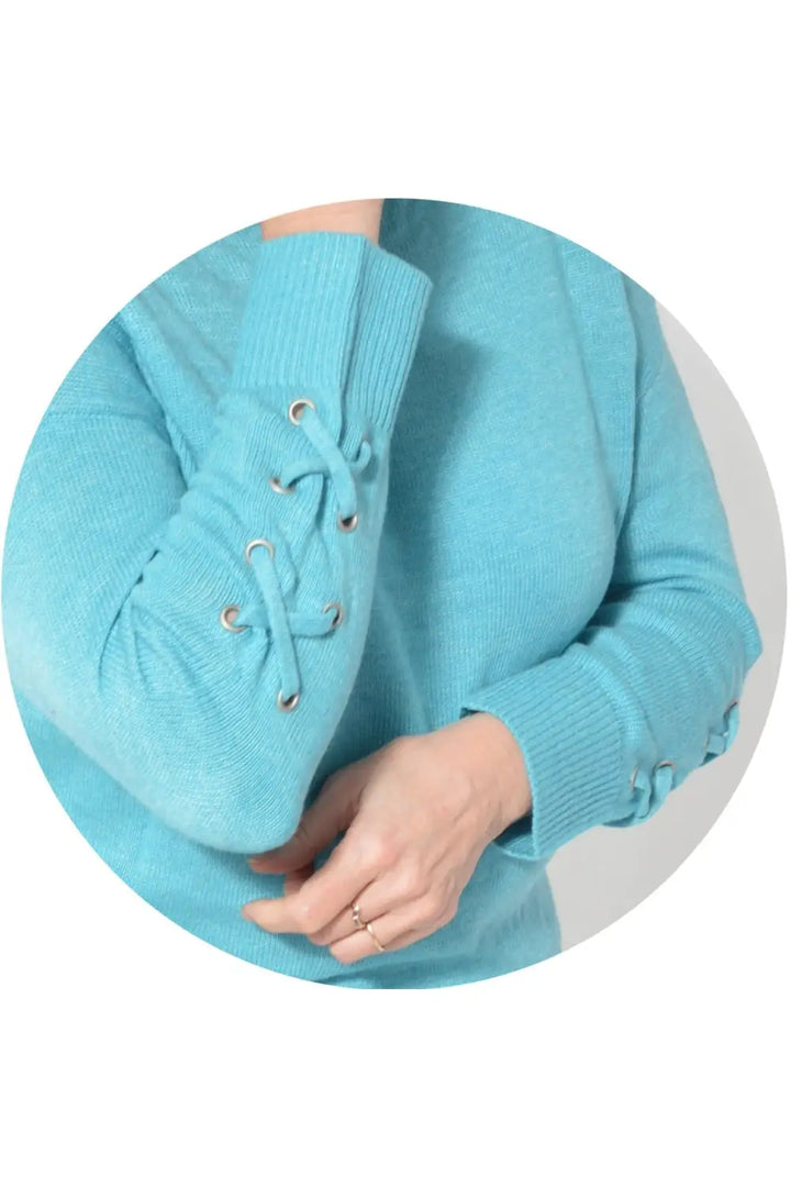 Criss Cross Sleeve Jumper-Secret Label