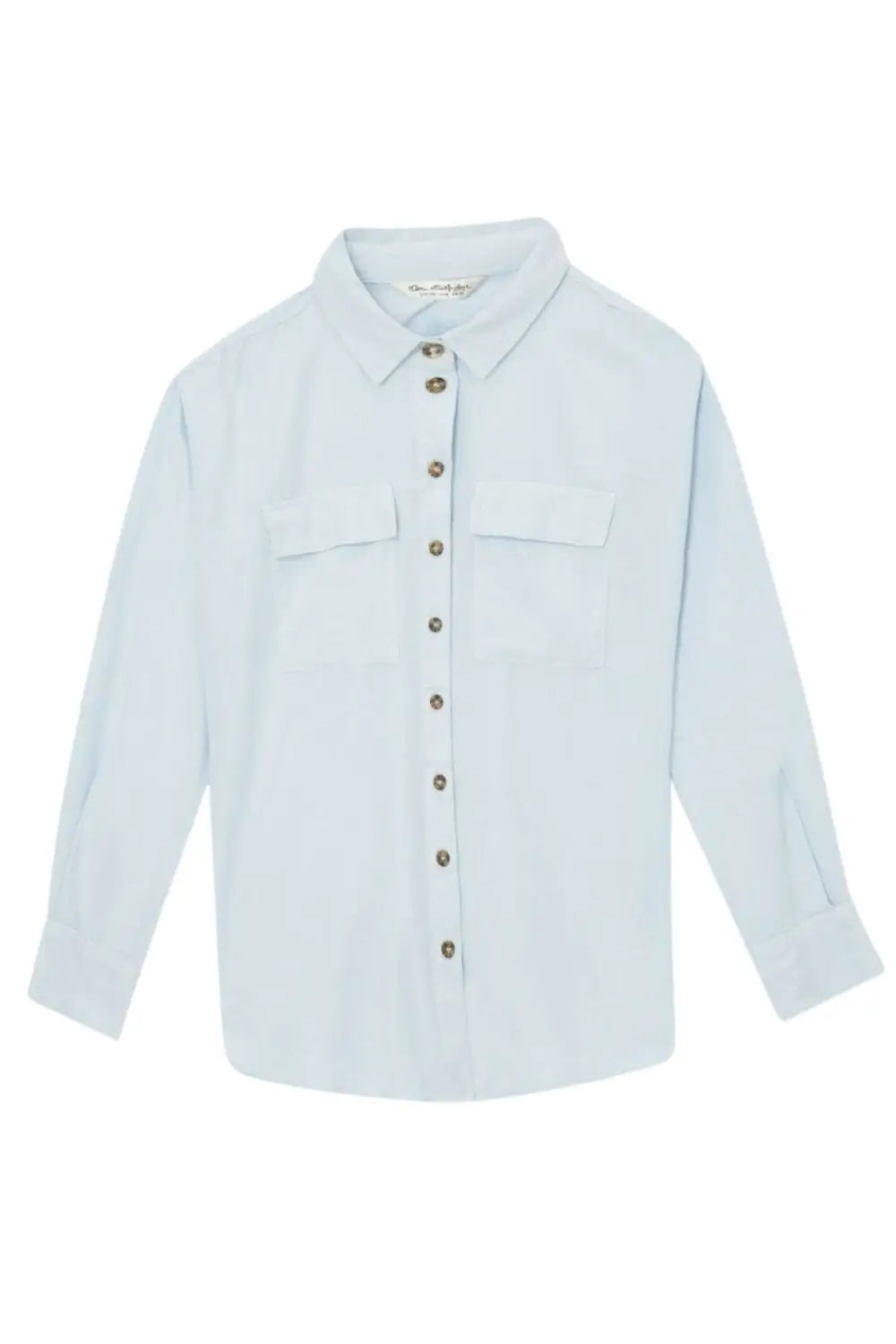 Miss Selfridge Cupro Pocket Shirt
