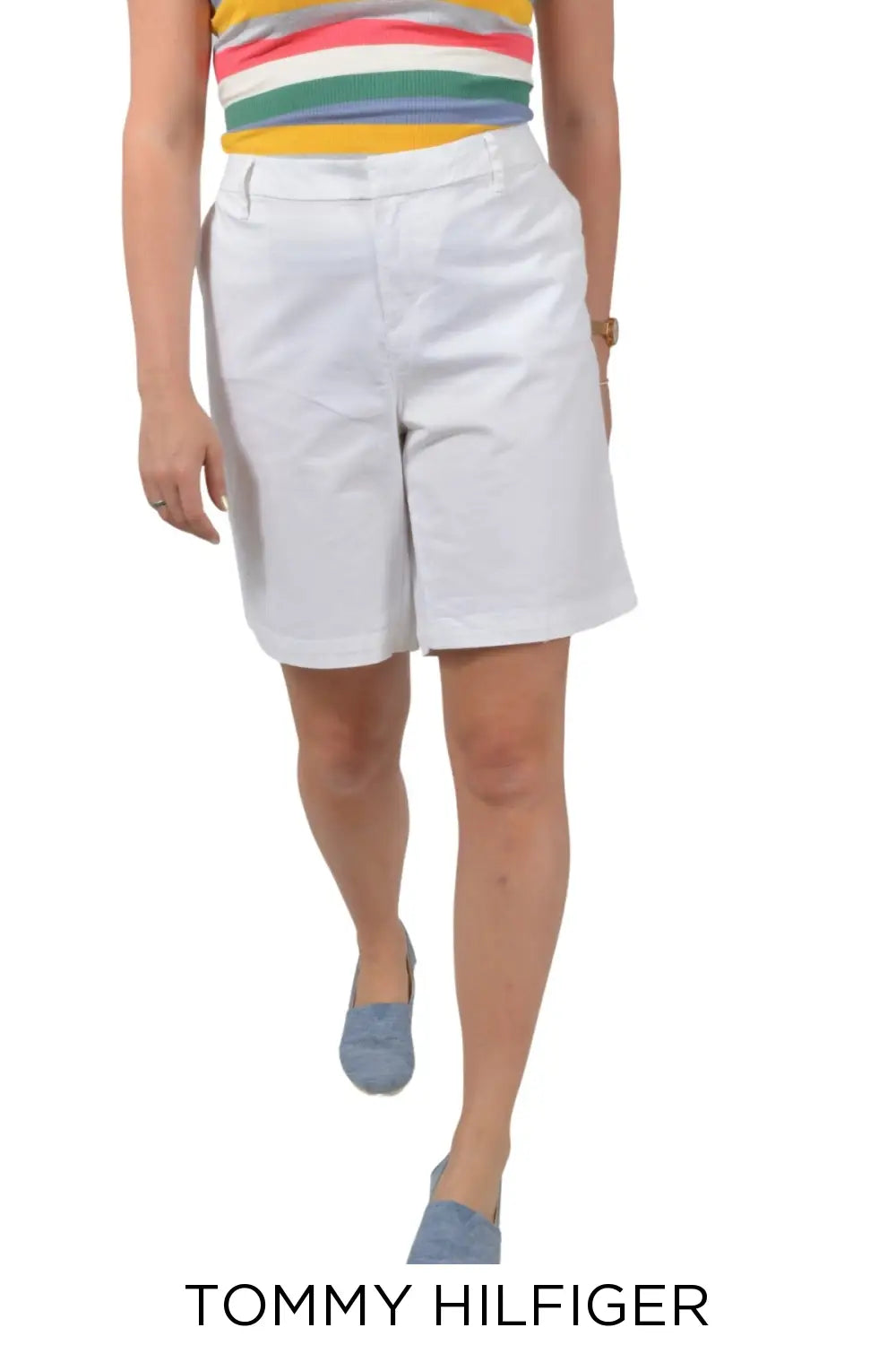 Tommy Hilfiger Curve Chino Shorts White / 16