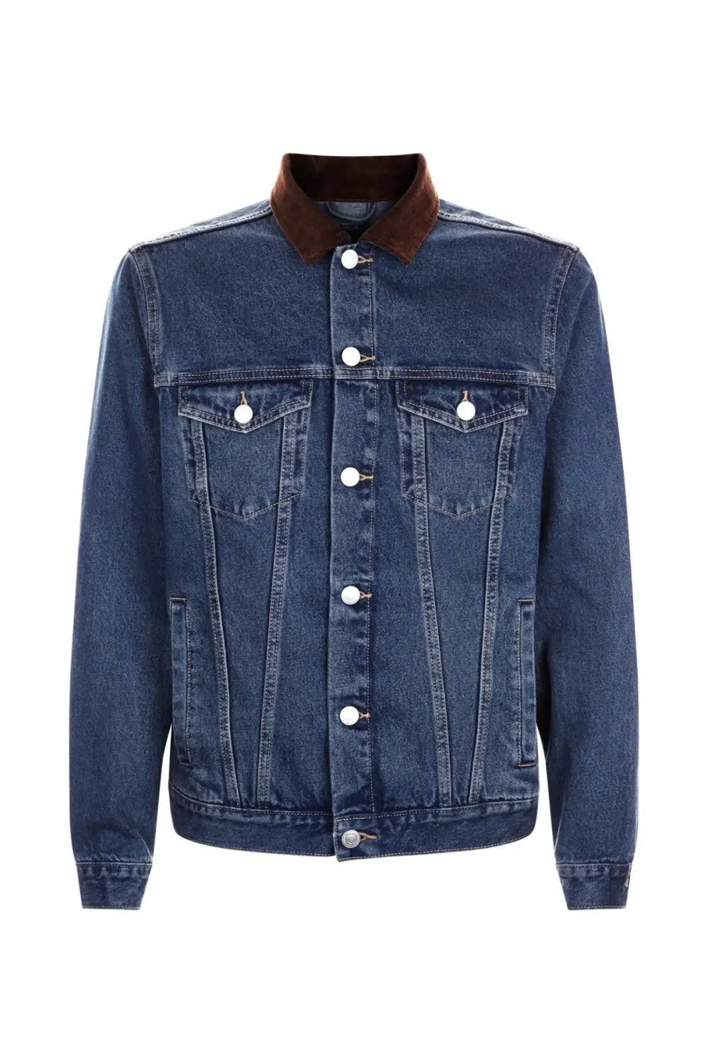 Secret Label Denim Jacket Cord Collar