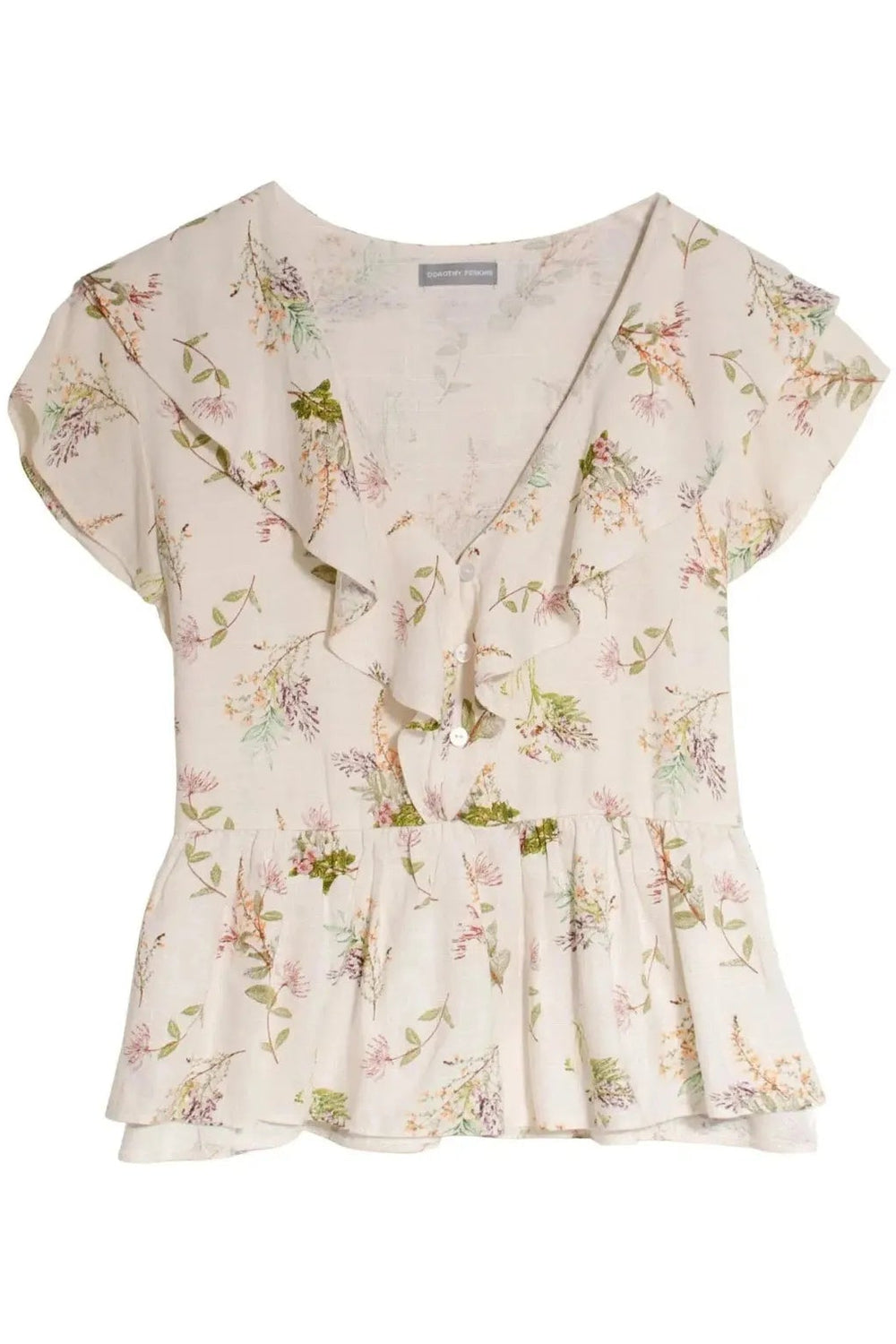 Dorothy Perkins Floral Peplum Blouse
