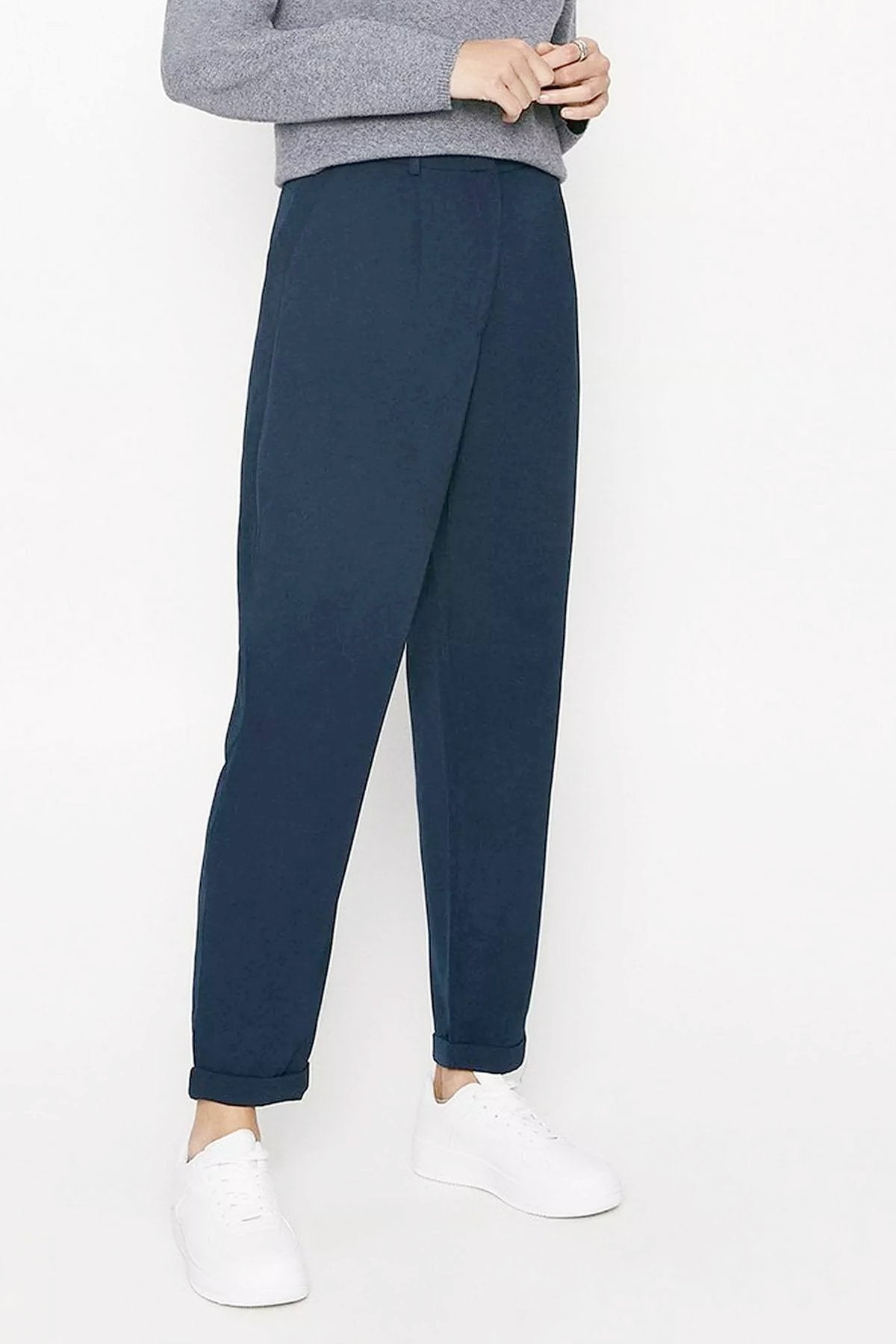 Taper Ankle Grazer Trousers
