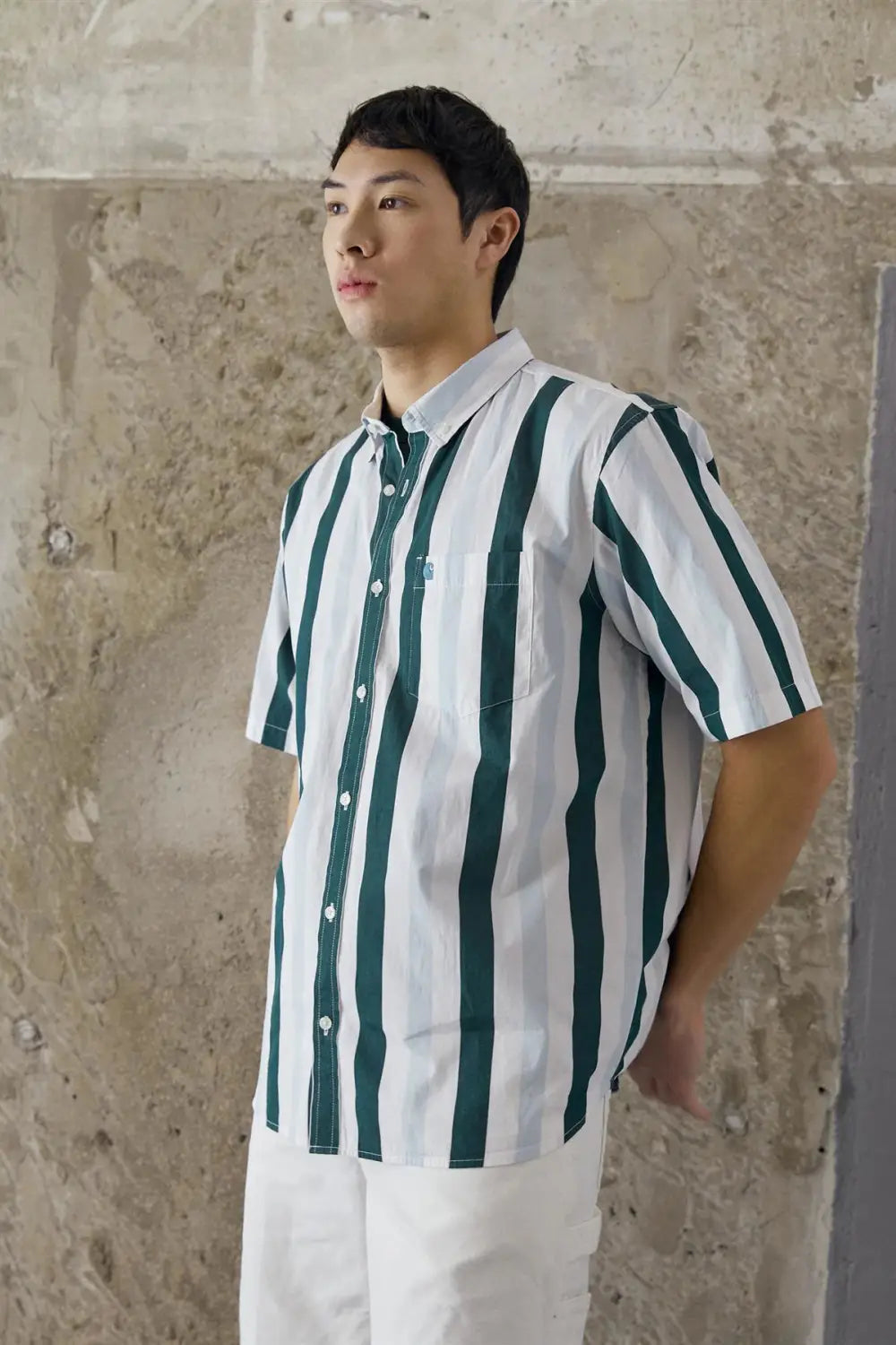 Carhartt Elcano Stripe Short Sleeve Shirt