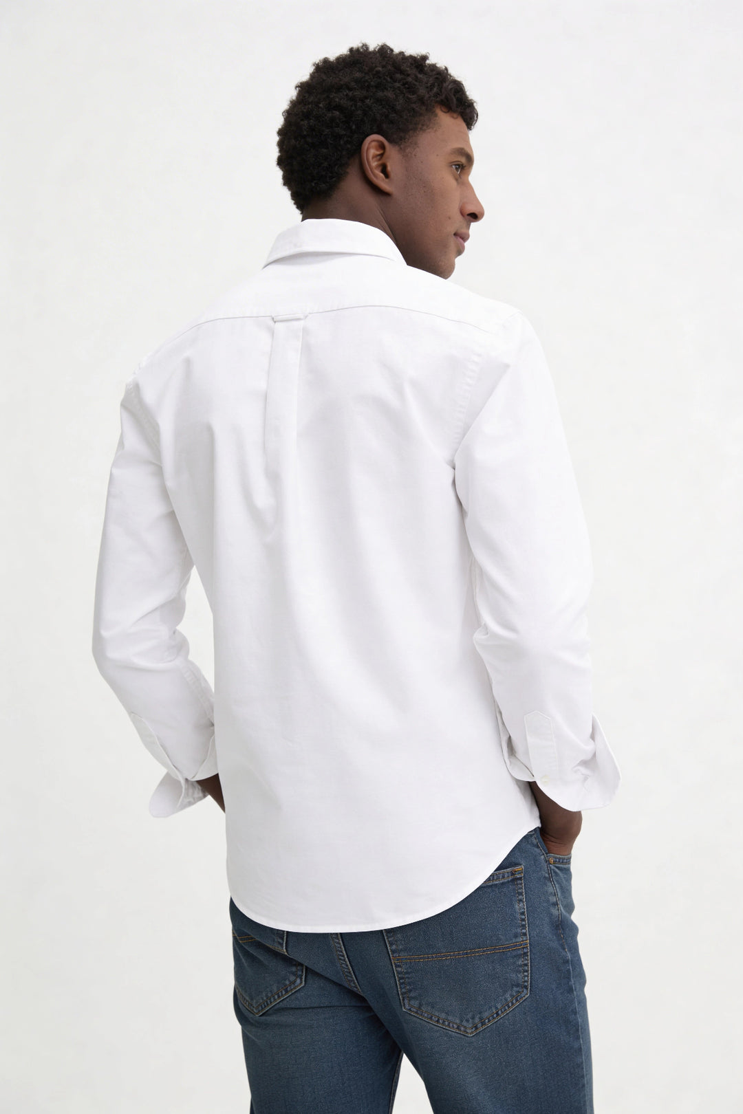 Oxford Cotton Long Sleeve Shirt