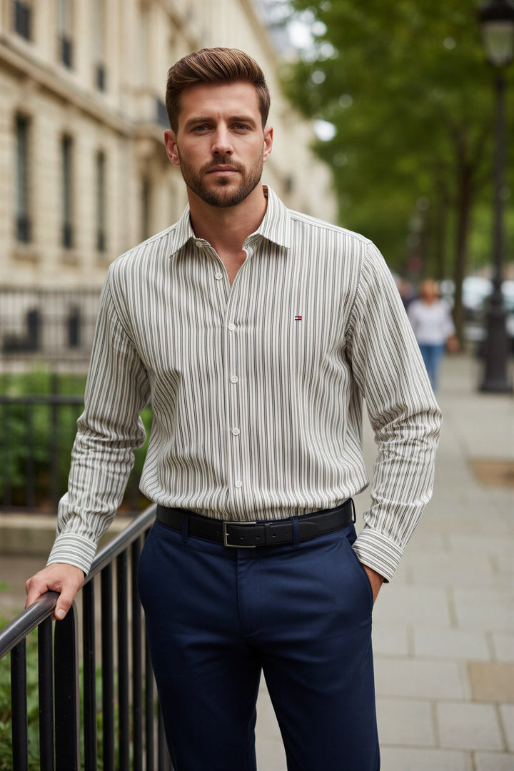 Striped Cotton Shirt
