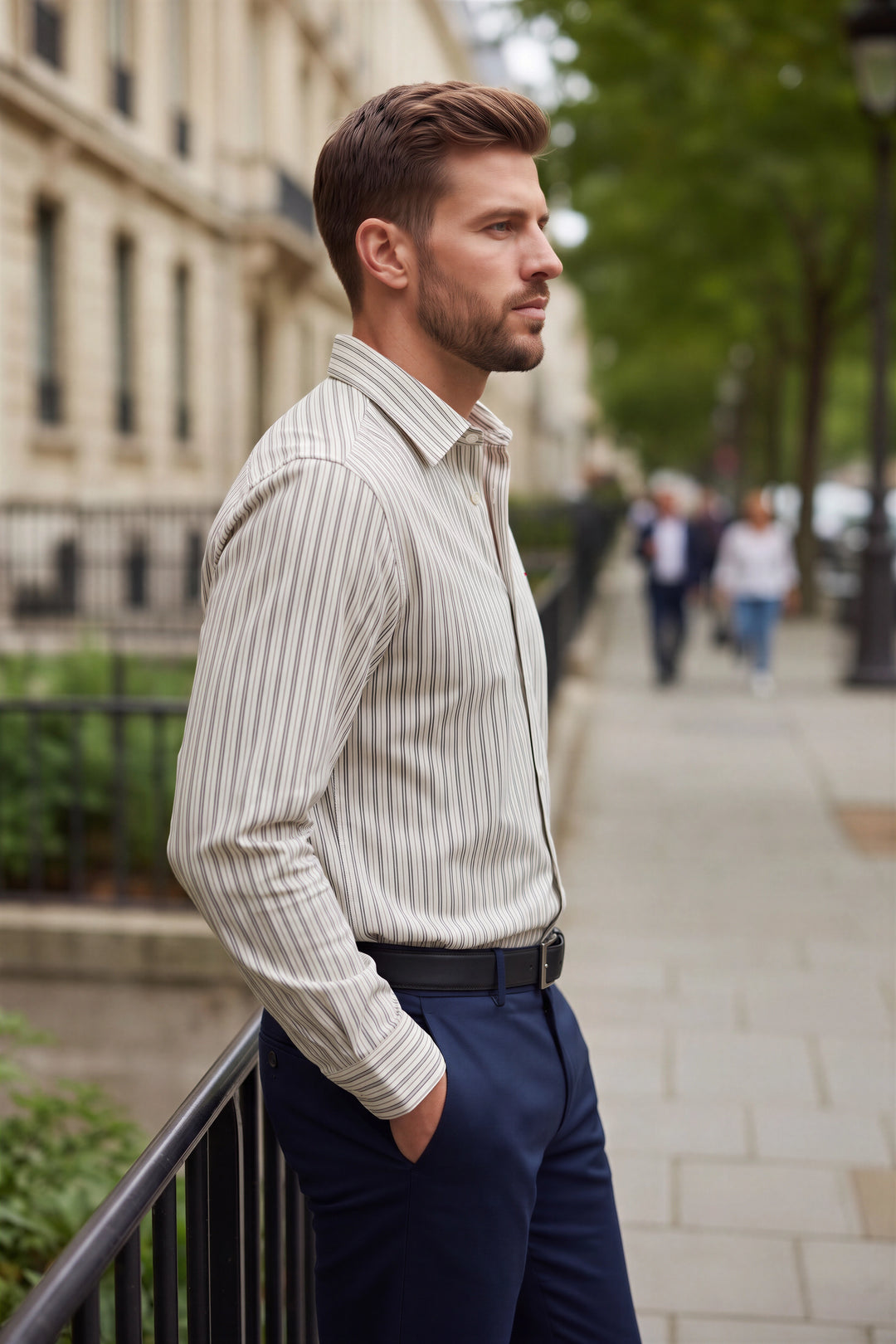 Striped Cotton Shirt