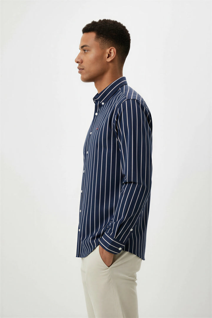 Striped Cotton Shirt