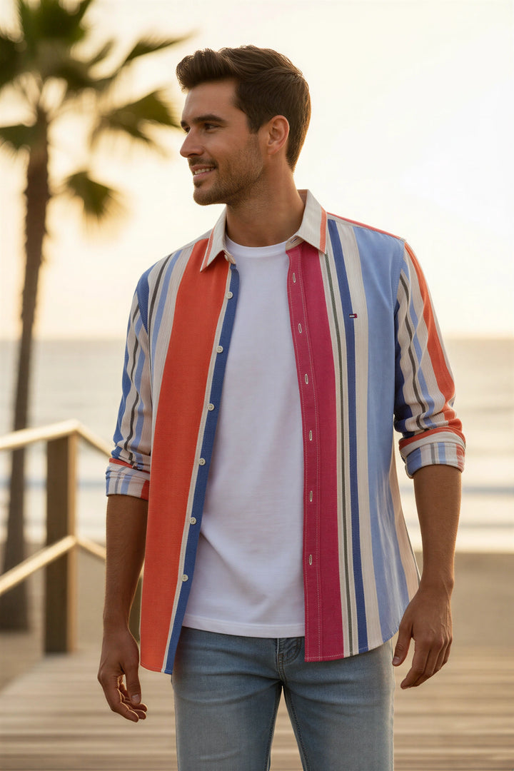 Striped Cotton Shirt