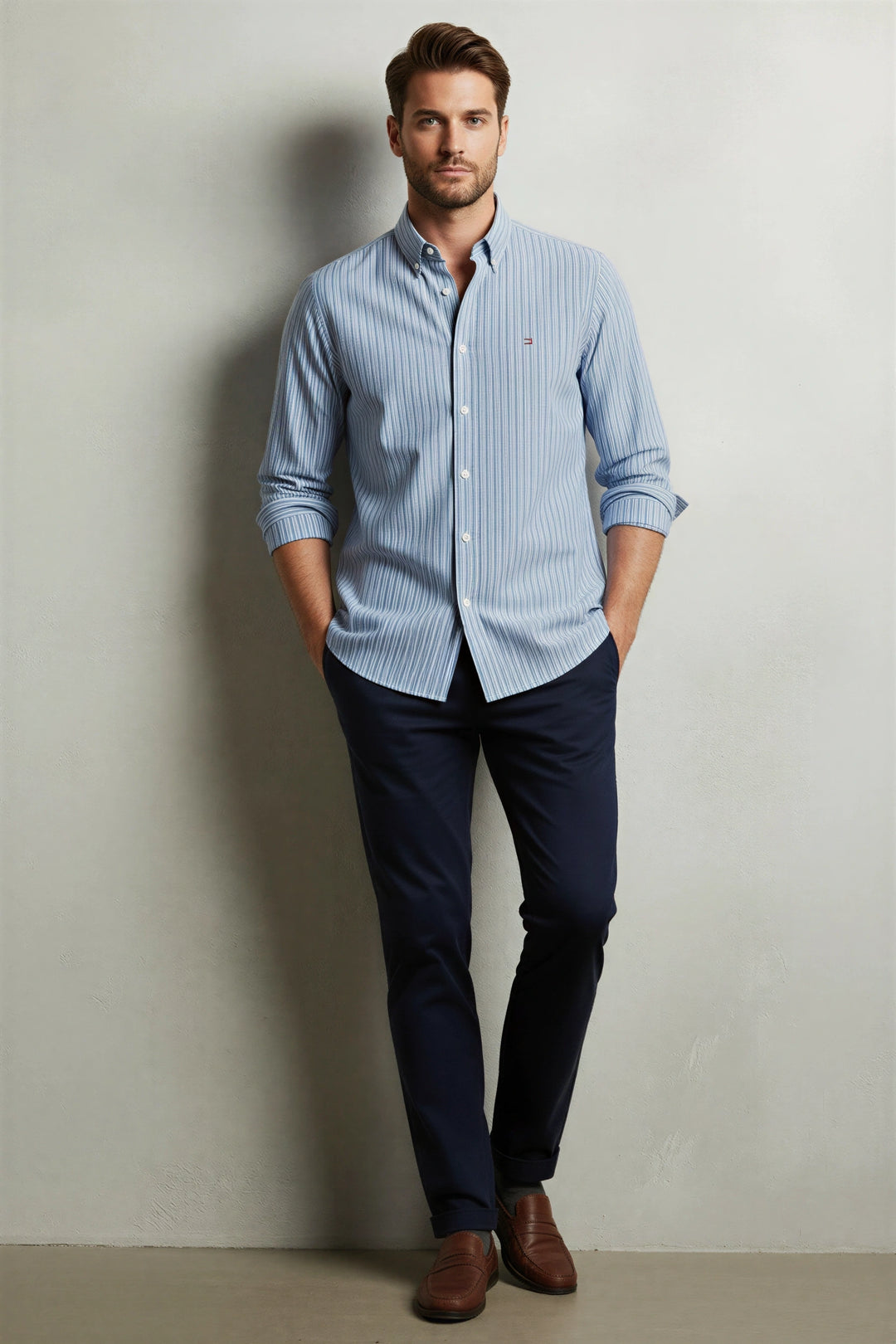 Striped Cotton Shirt