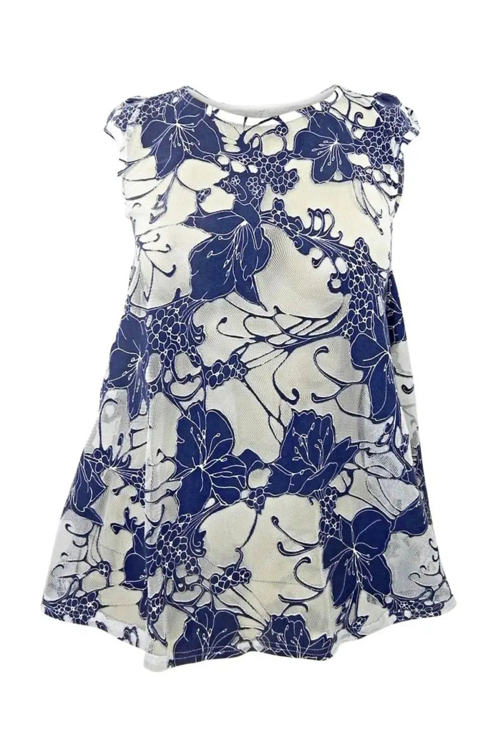 Dorothy Perkins Floral Lace Sleeveless Swing Top