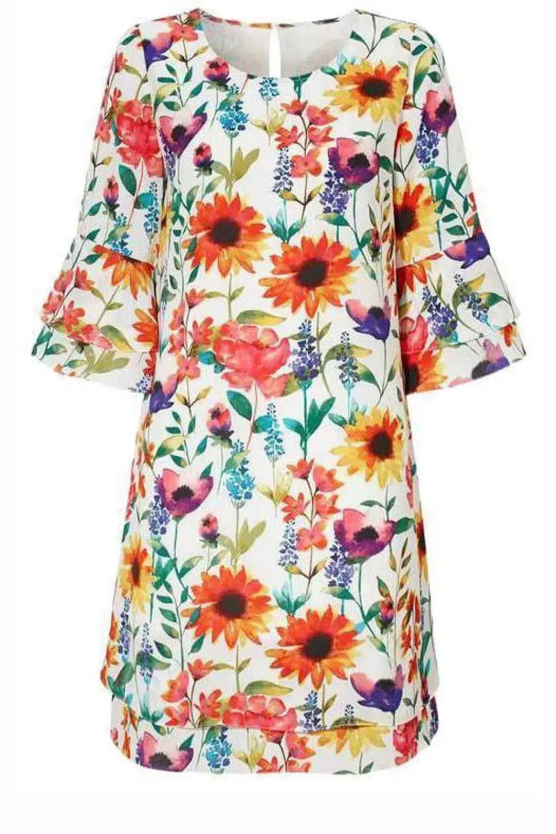 Cellbes Floral Layered Shift Dress