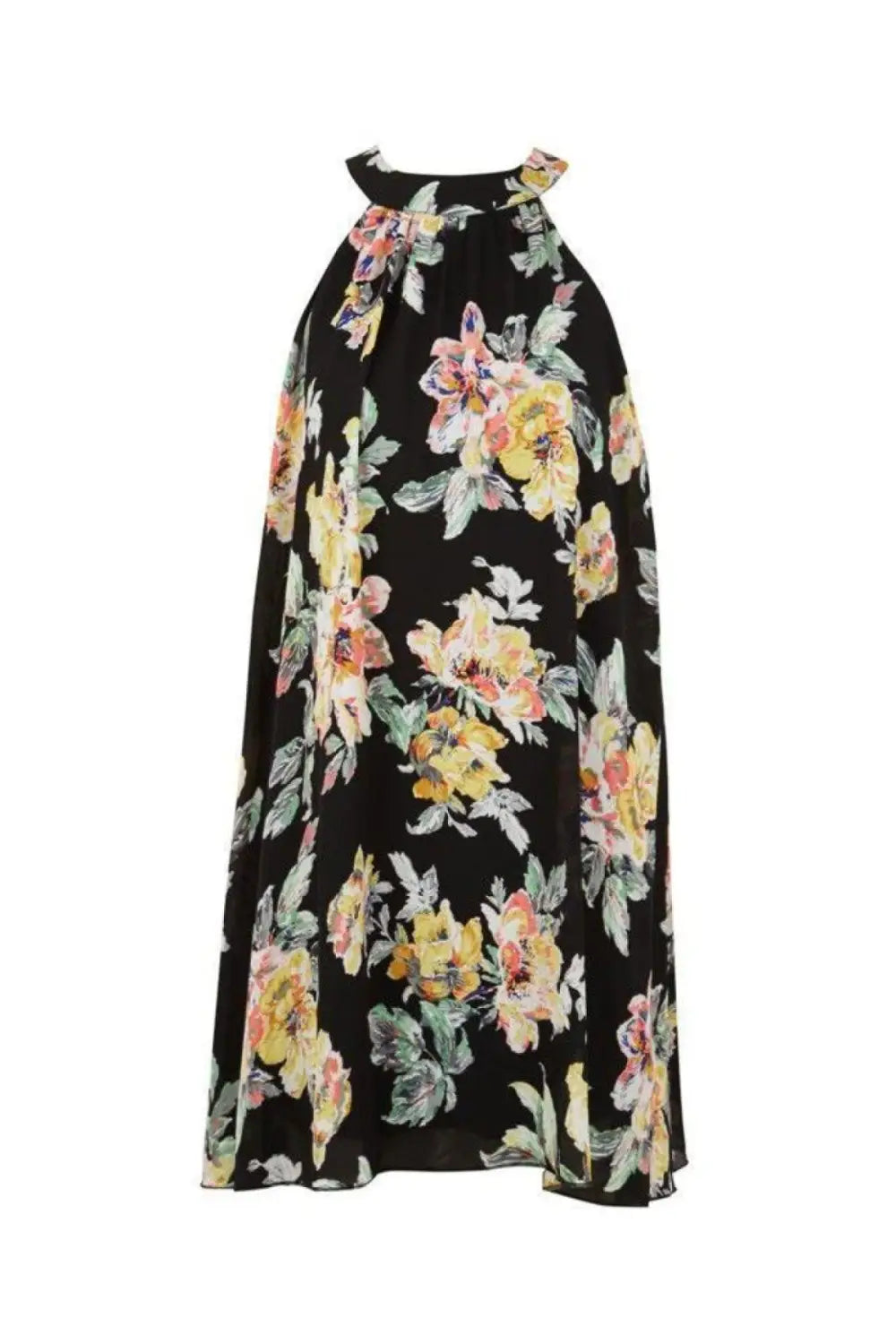Floral Sleeveless Swing Top-Secret Label