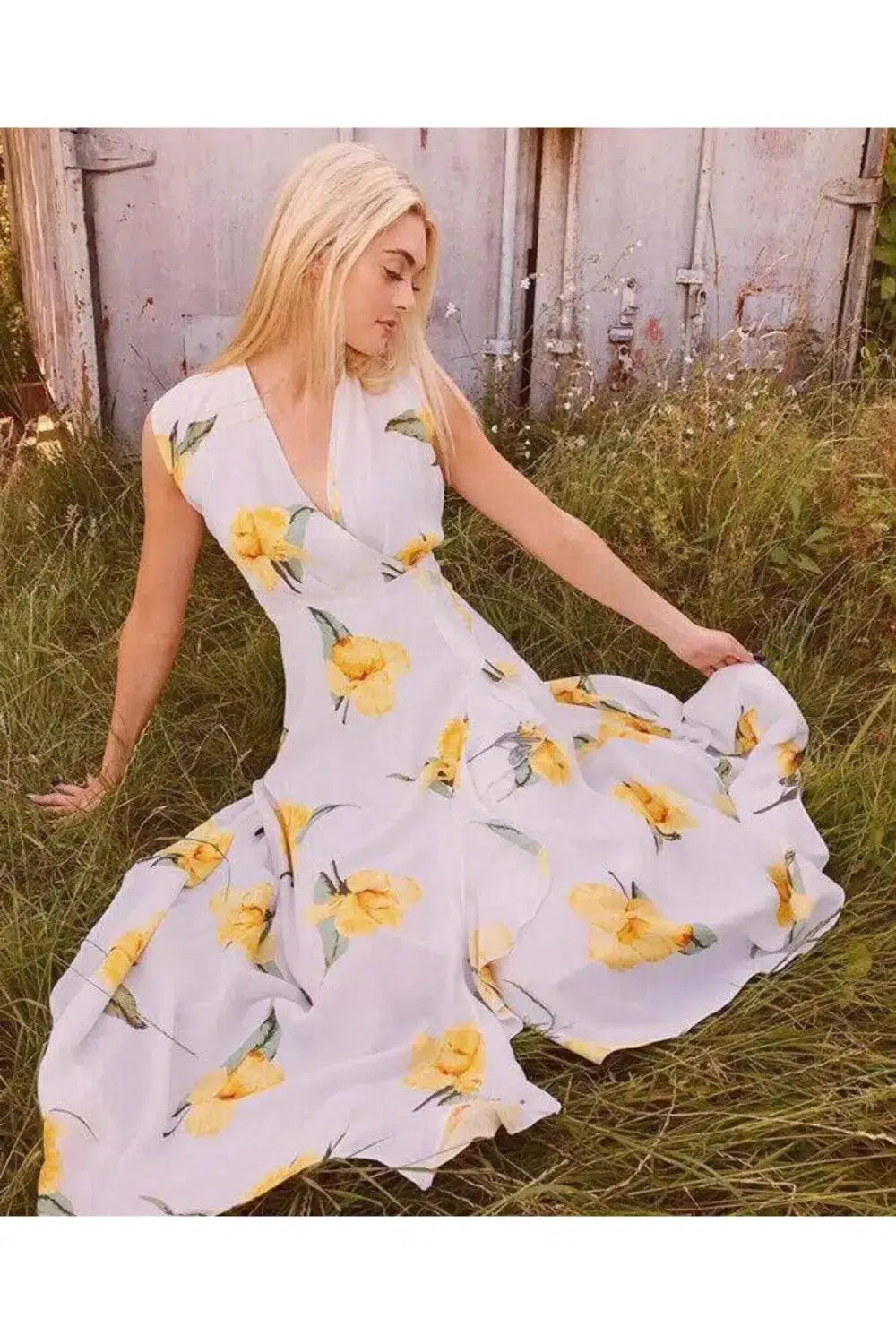 Warehouse Floral Summer Dress