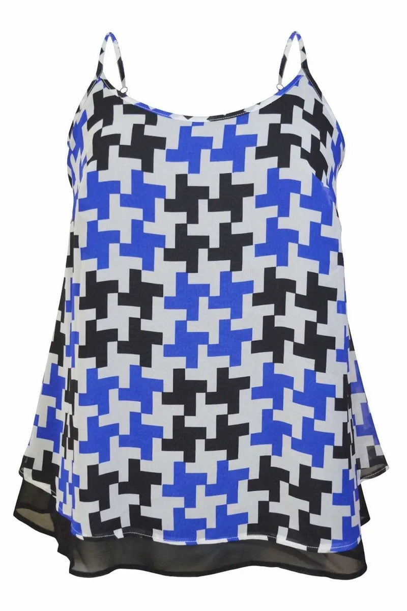 Threads Houndstooth Cami Top