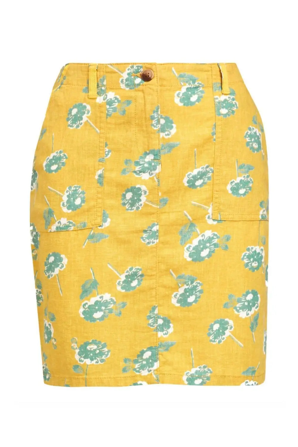 Secret Label Linen Floral Skirt