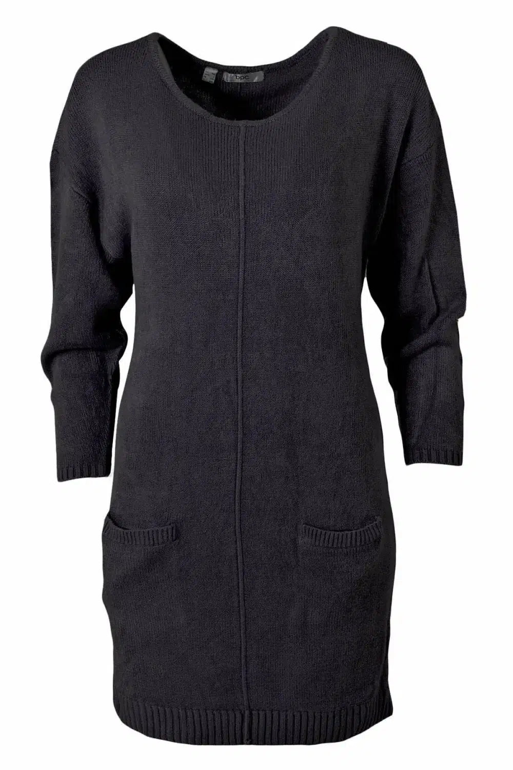 Long Sleeve Turtleneck Dress Maxi Black | ÉTERNE Long Sleeve Turtleneck Dress Maxi Black | ÉTERNE