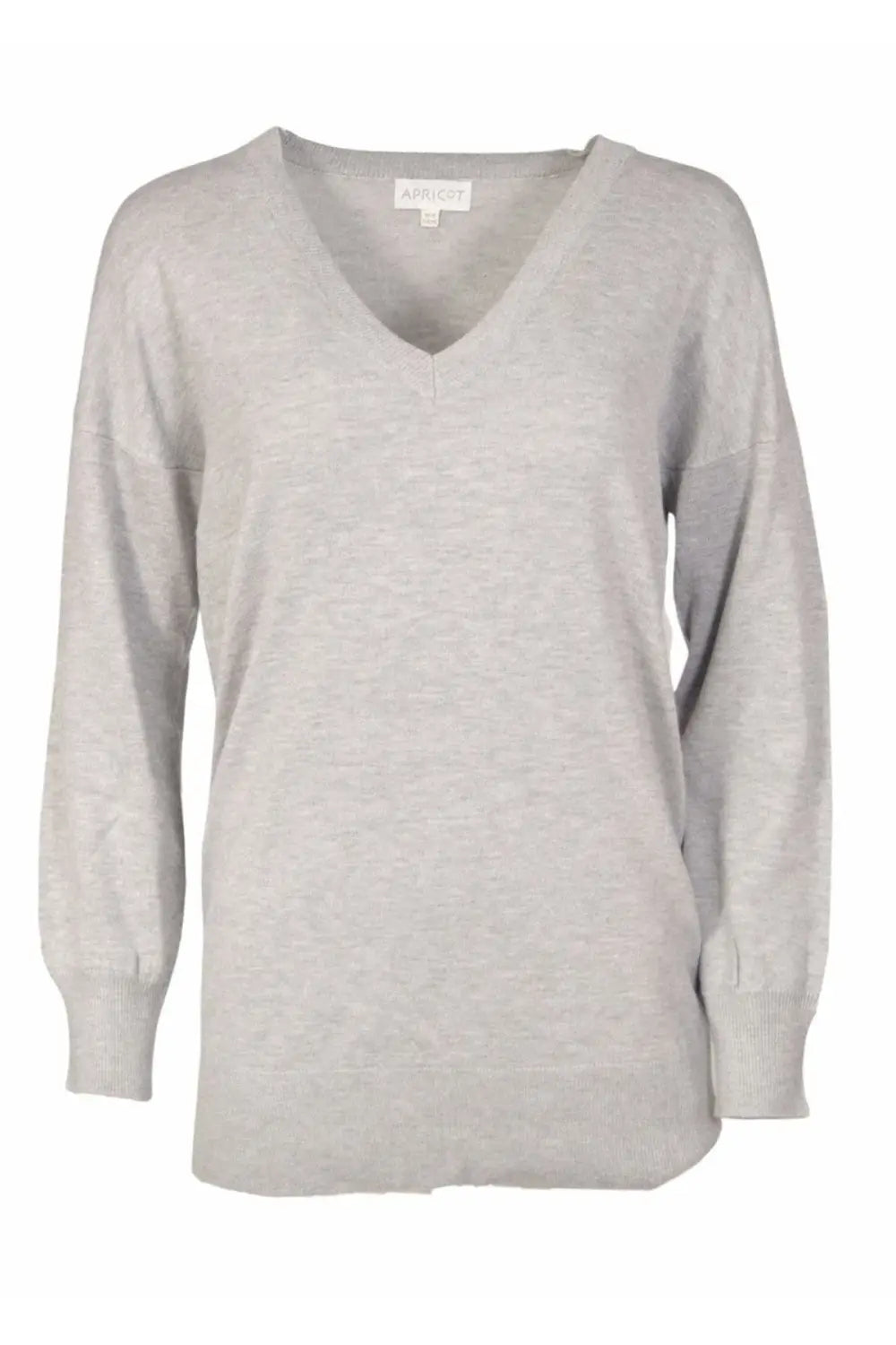 Womens long v neck jumpers hotsell
