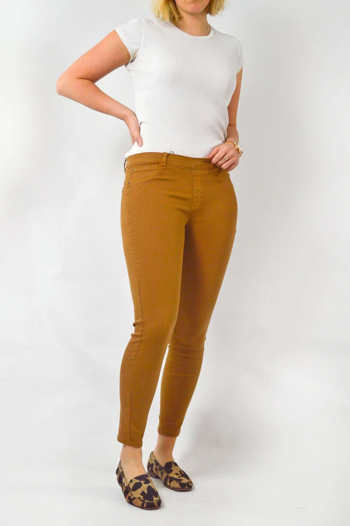 Mustard high waisted 2024 jeans