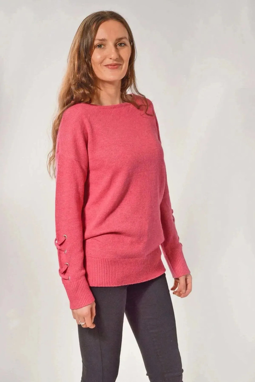 Criss Cross Sleeve Jumper-Secret Label