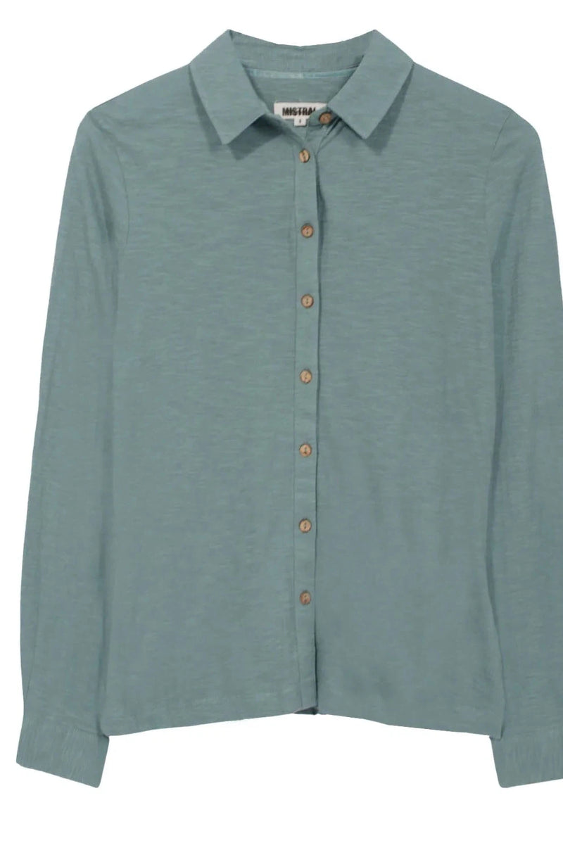 Mistral Cotton Jersey Long Sleeve Shirt