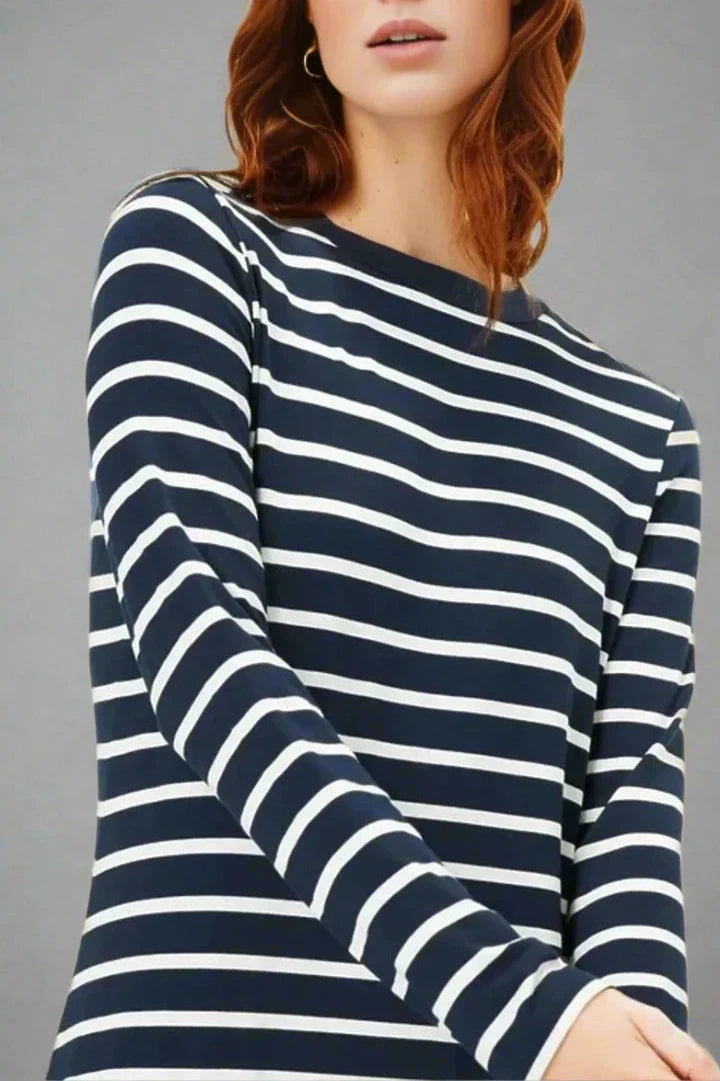 M S Nautical Striped Jersey Dress Secret Label