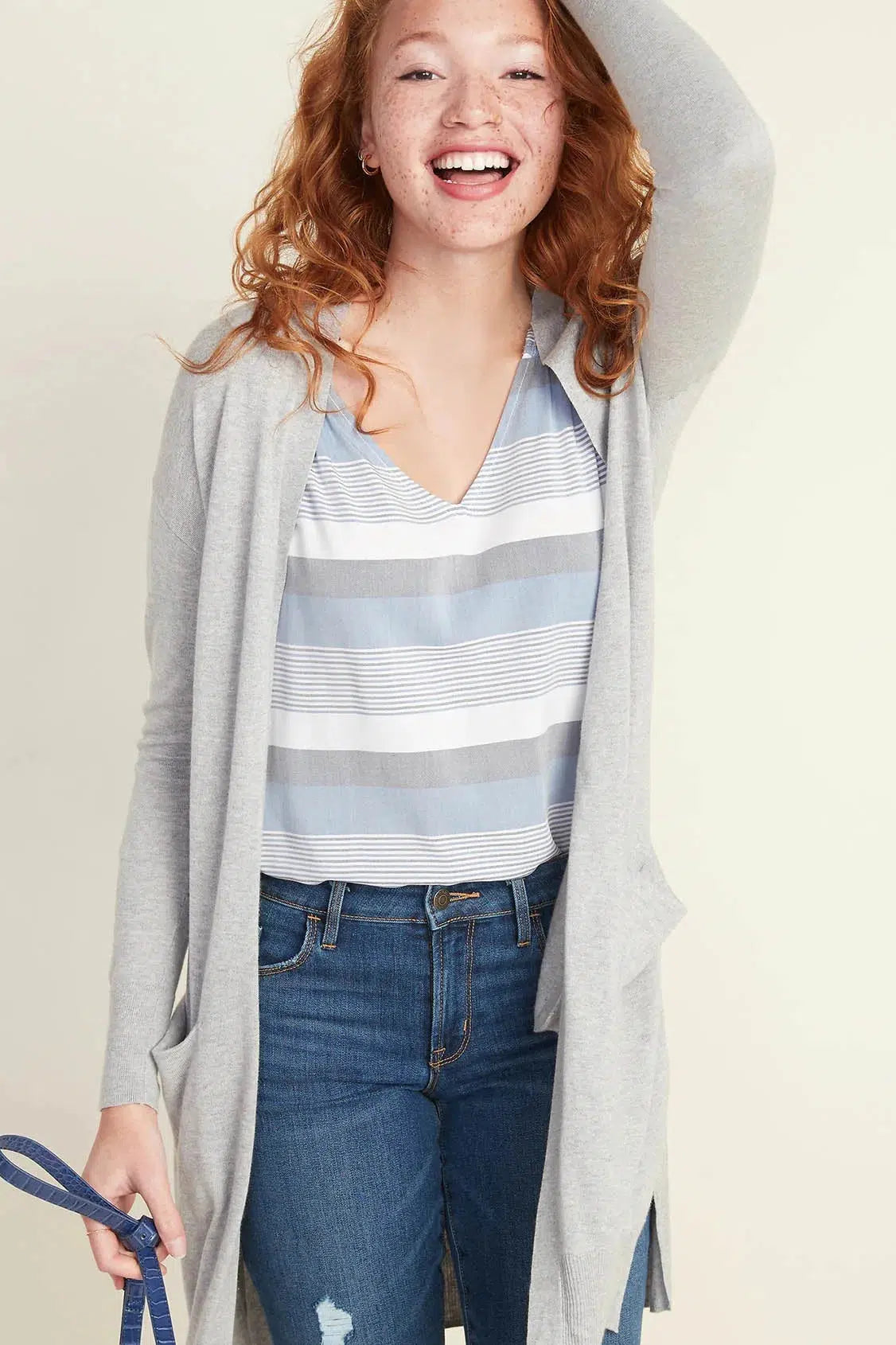 Old navy long duster Clearance