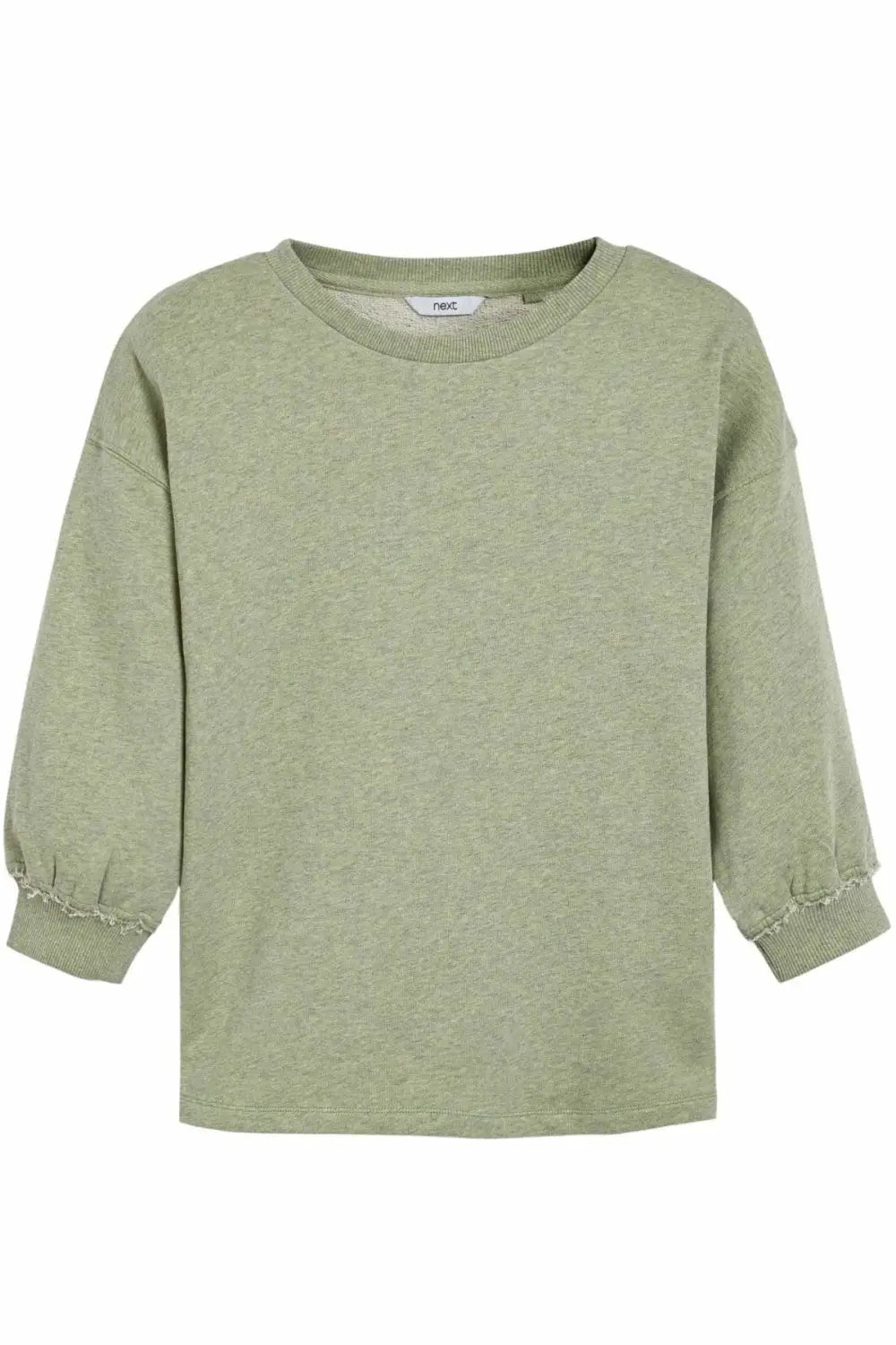 Secret Label Oversize 3/4 Sleeve Sweatshirt