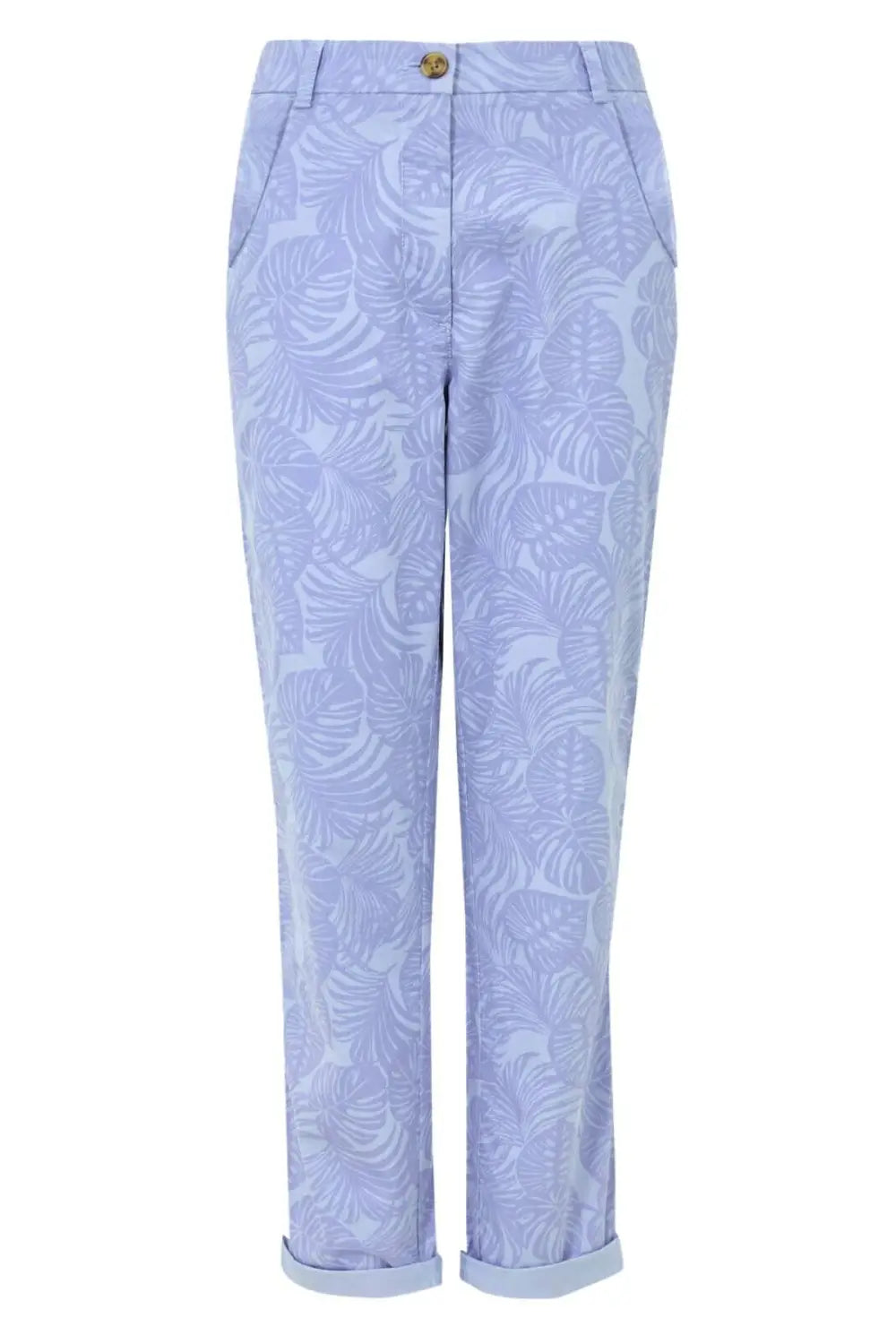 M&S Palm Print Chino Trousers