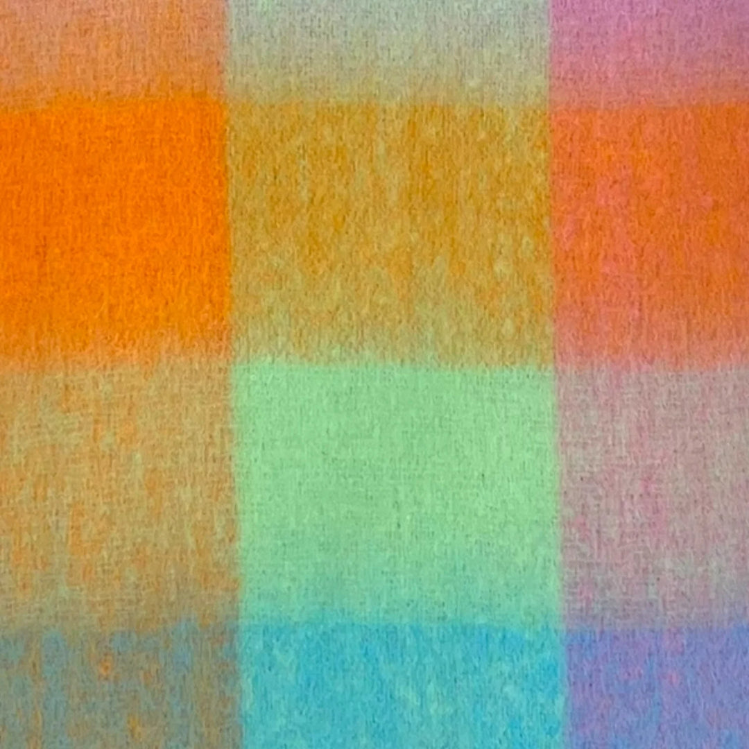 Super Soft Check Winter Scarf