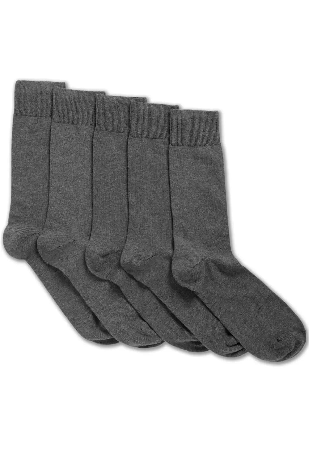 John Lewis Plain Organic Cotton Socks 5 Pack