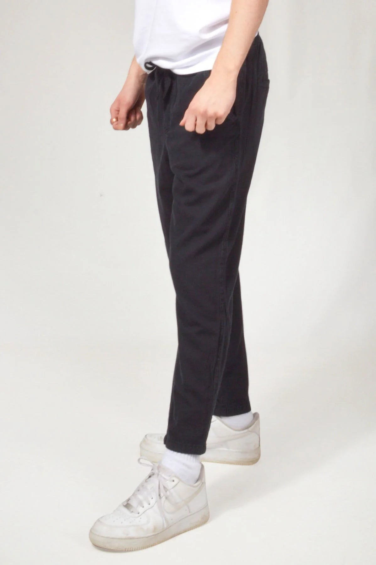Pull & Bear Cotton Ankle Grazer Joggers