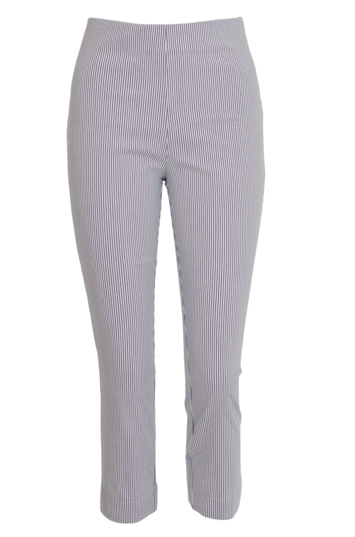 M&Co Pull On Stretch Crop Trousers