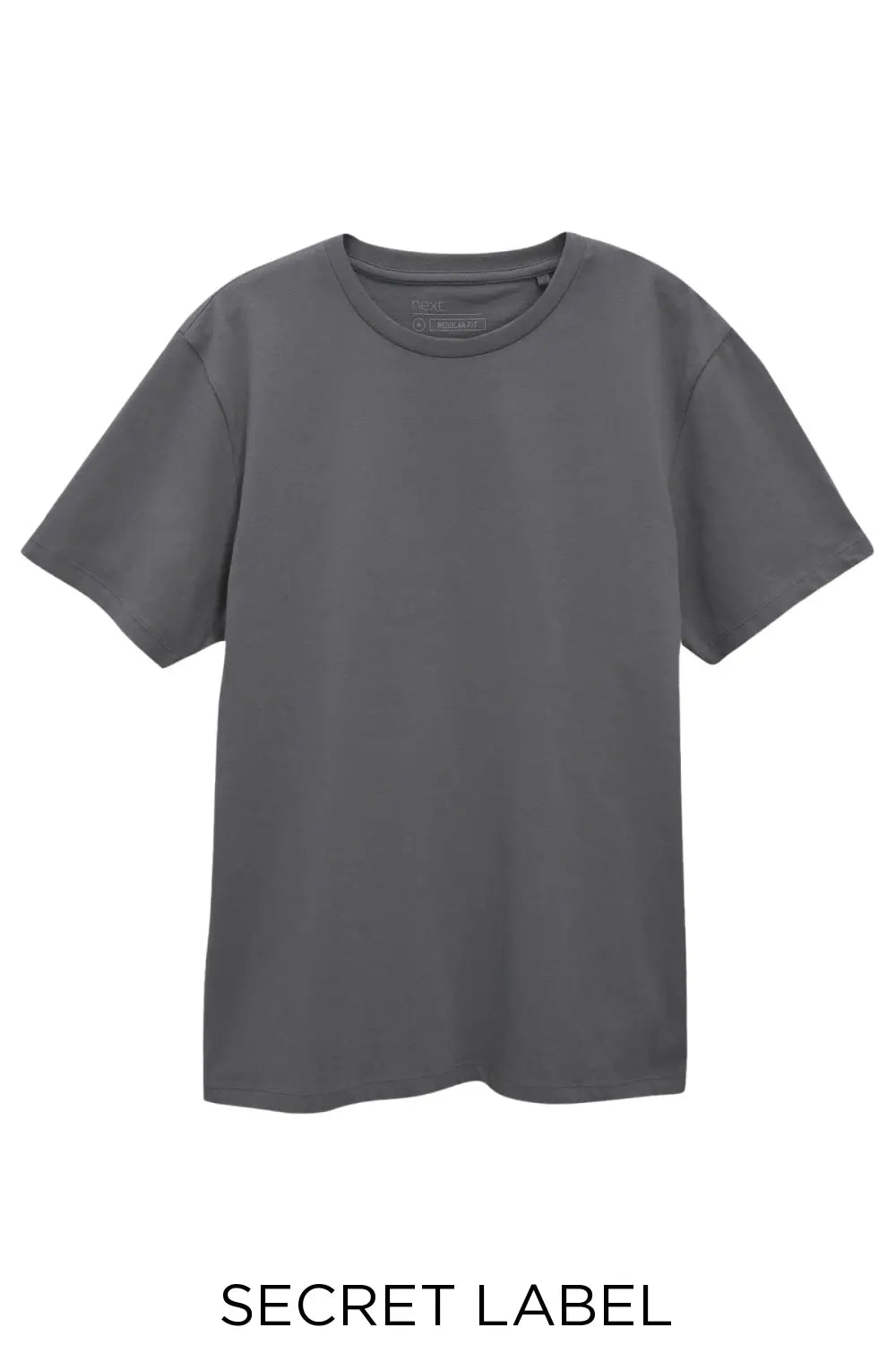 Secret Label Relaxed Fit T Shirt Charcoal / S