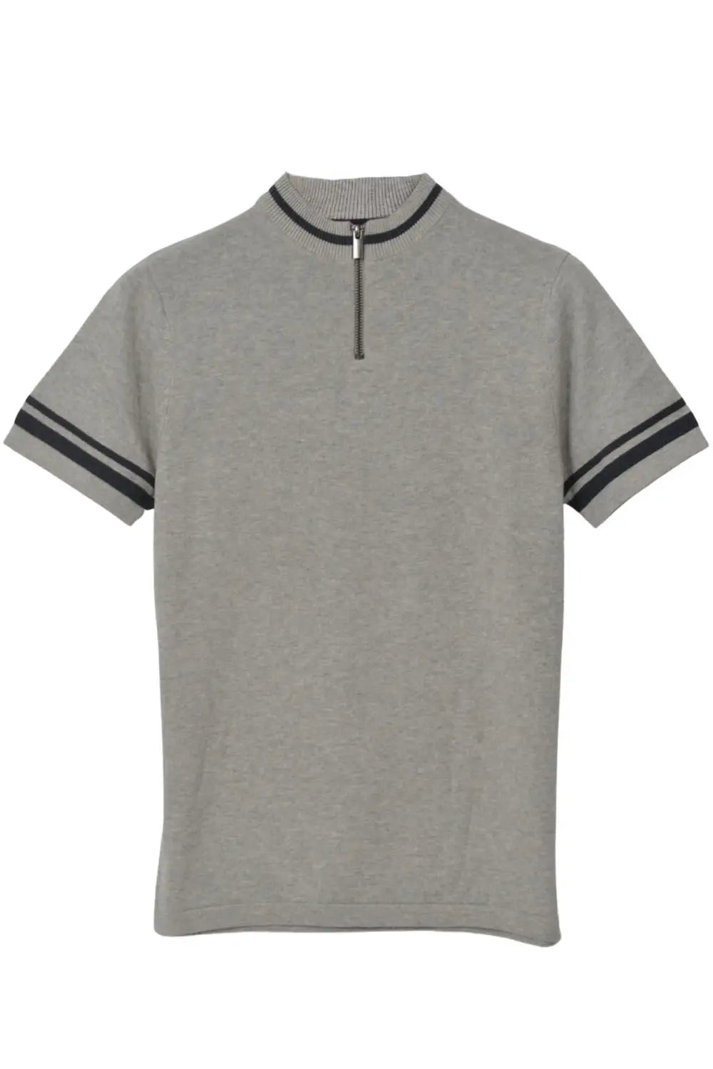 Ryder Cycle Zip Neck Knit Top-Secret Label