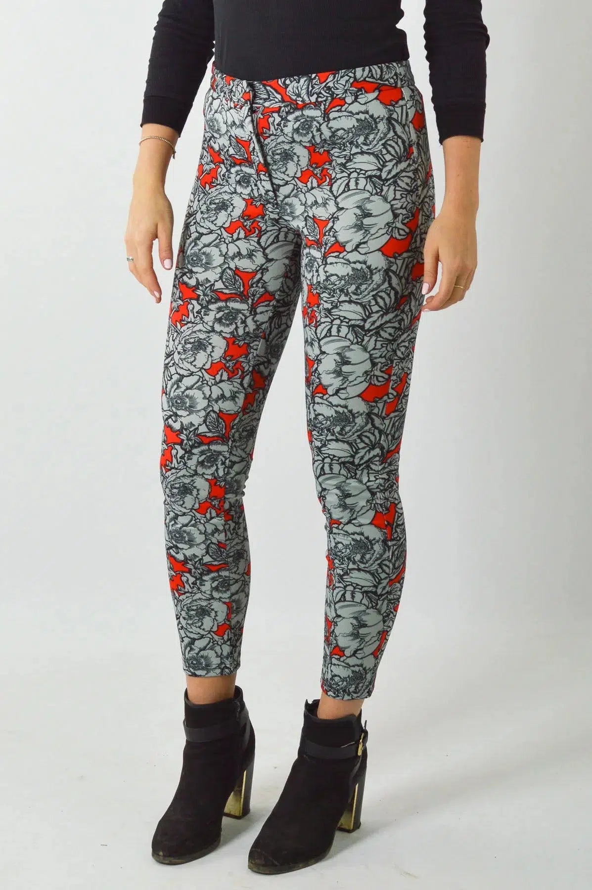 Floral 2025 printed jeggings