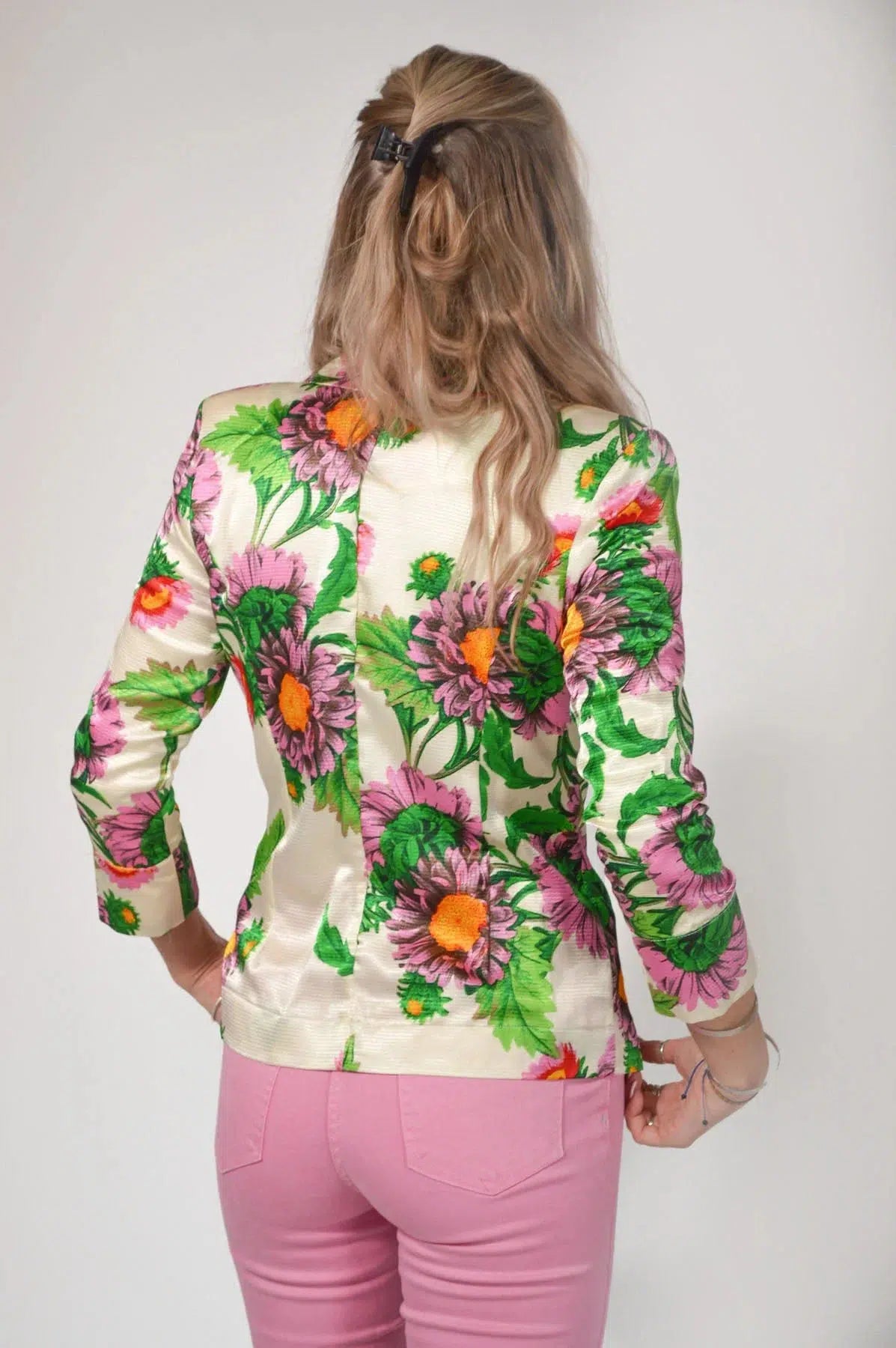 Secret Label Satin Floral Jacket