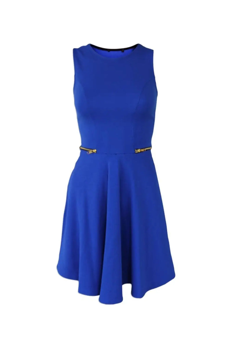 Secret Label Skater Dress with Feature Zips