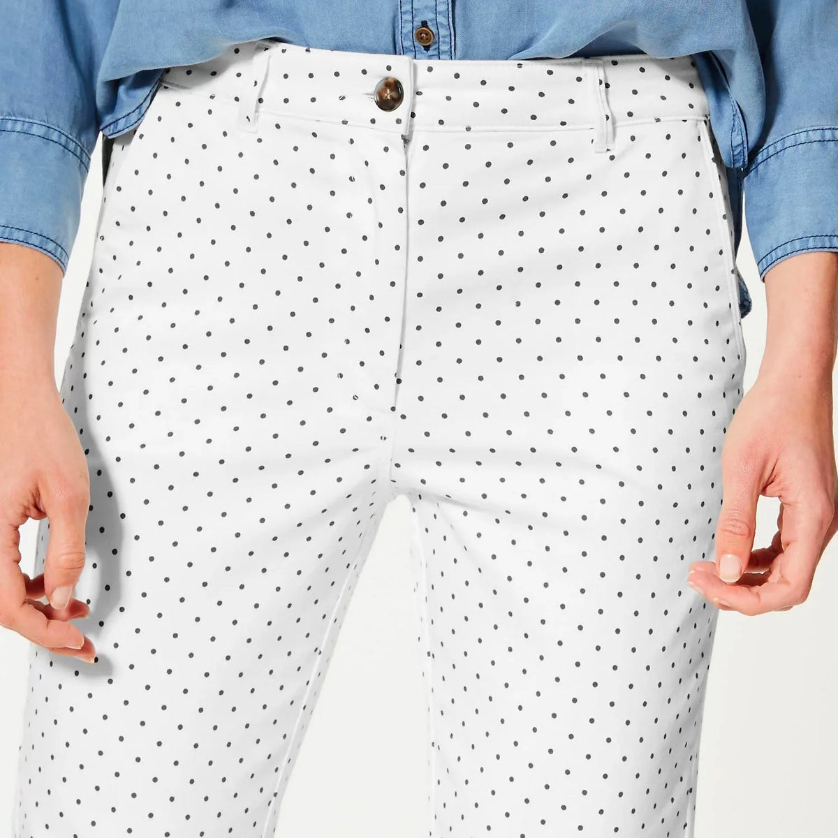 Spotty 2025 cropped trousers
