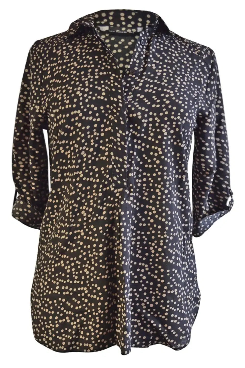 Dorothy Perkins Spotted Relaxed Silky Blouse