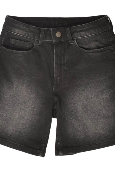 High waisted 2025 black stretch shorts